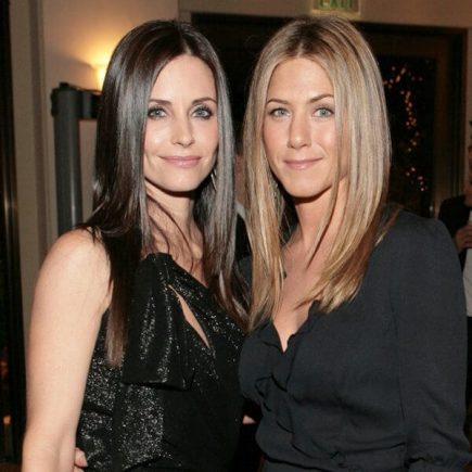 Jennifer Aniston and Courtney Cox